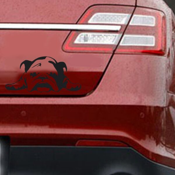 Bulldog scratch-resistant car stickers - Image 2