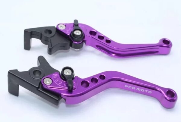 Motorcycle Scooter Adjustable Brake Clutch Lever Handle - Image 3