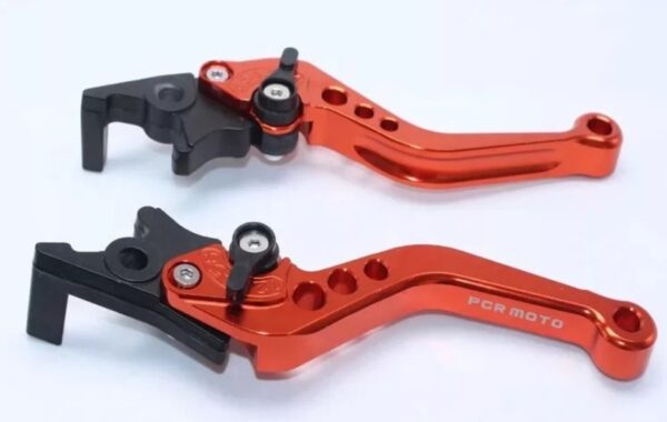 Motorcycle Scooter Adjustable Brake Clutch Lever Handle - Image 8