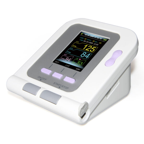 CONTEC CONTEC08A Upper Arm Digital Color LCD Blood Pressure Monitor With PC Software 4 CUFFS - Image 4